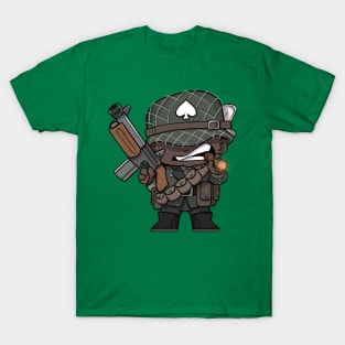 Tiny Hats WWII Assault Trooper T-Shirt